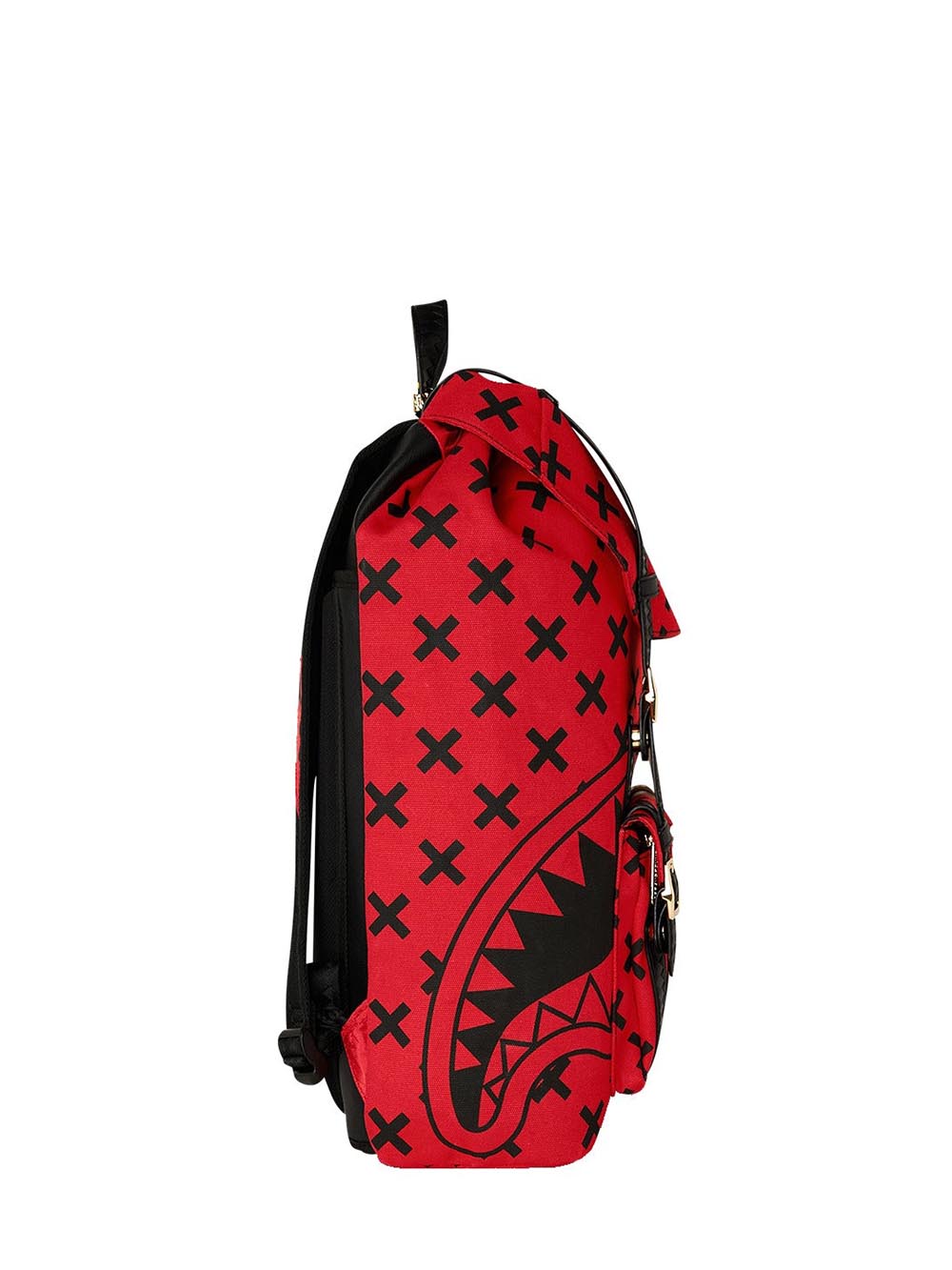 reverse half split hills backpack Sprayground Zaino Unisex 910b9435nsz Rosso marrone