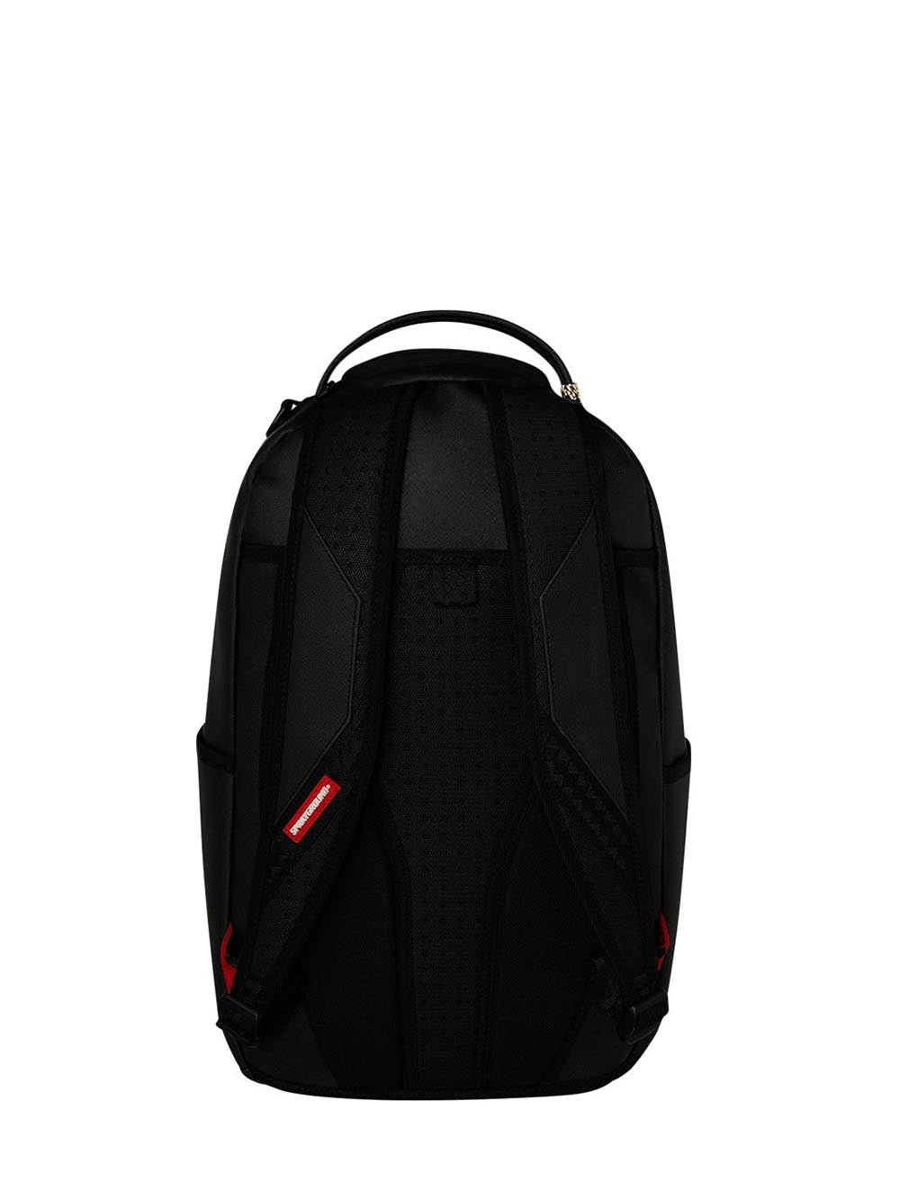 shark central black embroidered shark backpack Sprayground Zaino Unisex 910b9629nsz Nero