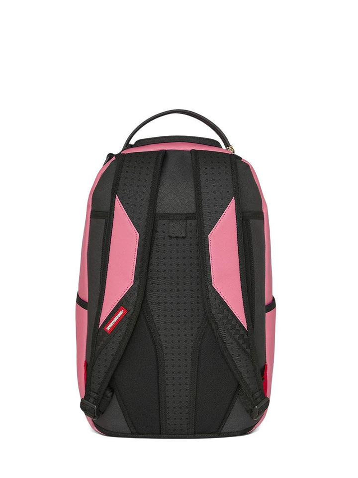 shark central pink embroidered shark backpack Sprayground Zaino Unisex 910b9630nsz Fucsia