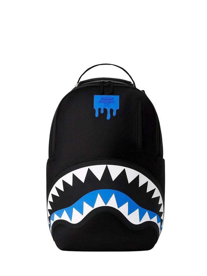 shark central light blue backpack Sprayground Zaino Unisex 910b9637nsz Nero azzurro