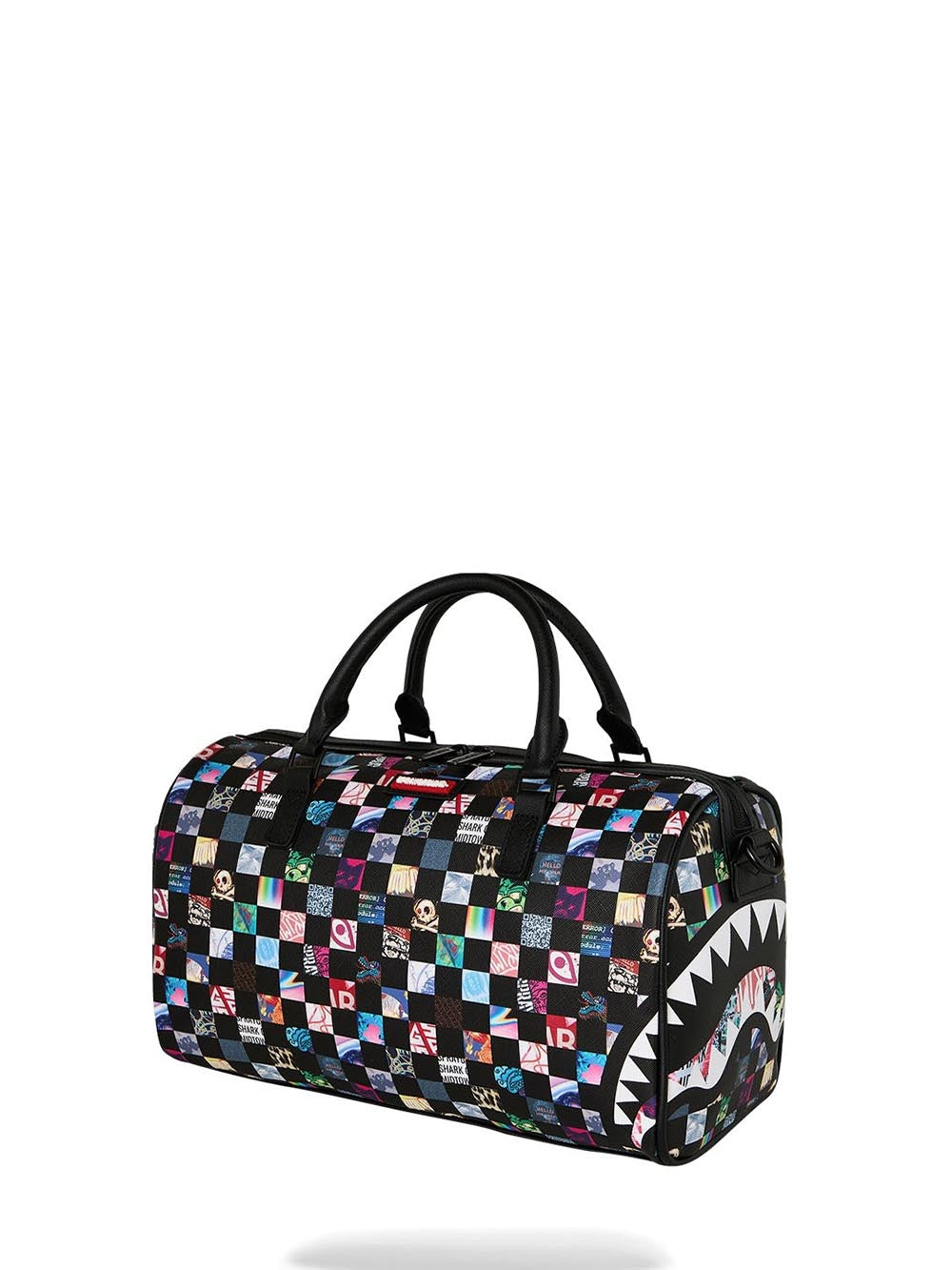 crazy check mini duffle Sprayground Borsa Unisex 910d9439nsz Nero