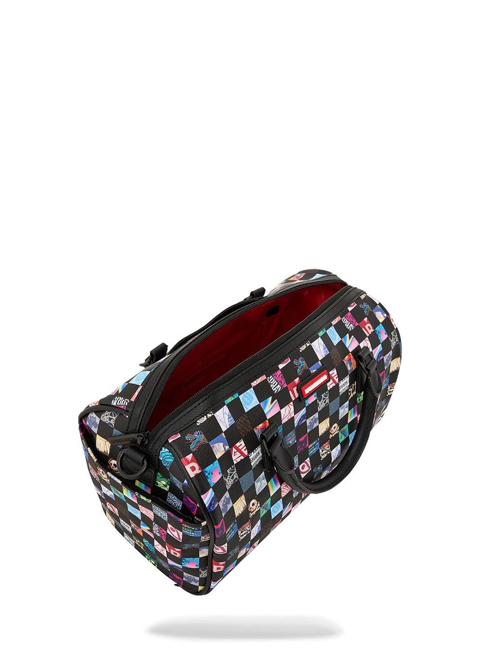 crazy check mini duffle Sprayground Borsa Unisex 910d9439nsz Nero