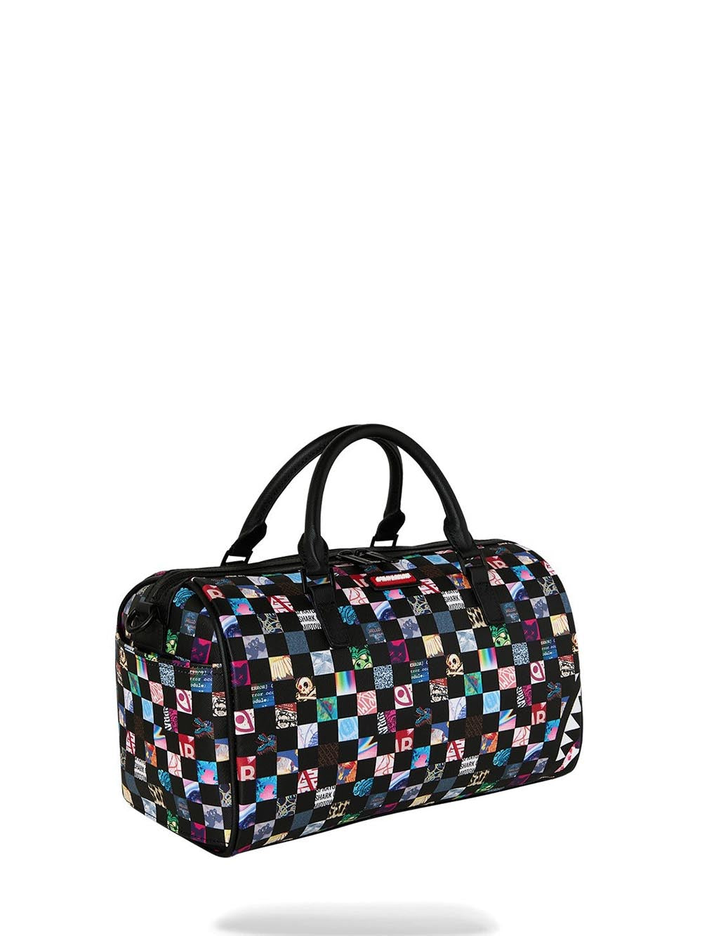 crazy check mini duffle Sprayground Borsa Unisex 910d9439nsz Nero