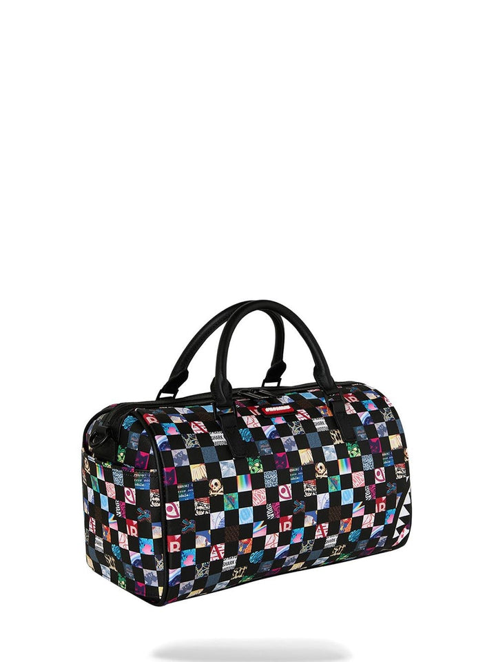 crazy check mini duffle Sprayground Borsa Unisex 910d9439nsz Nero