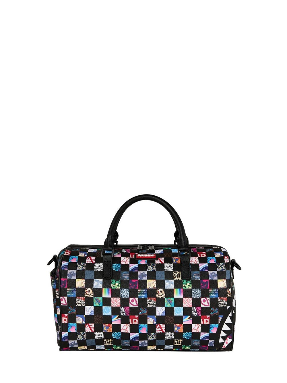crazy check mini duffle Sprayground Borsa Unisex 910d9439nsz Nero