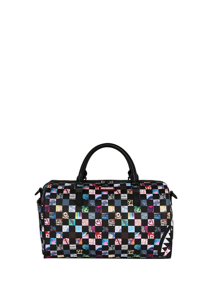 crazy check mini duffle Sprayground Borsa Unisex 910d9439nsz Nero