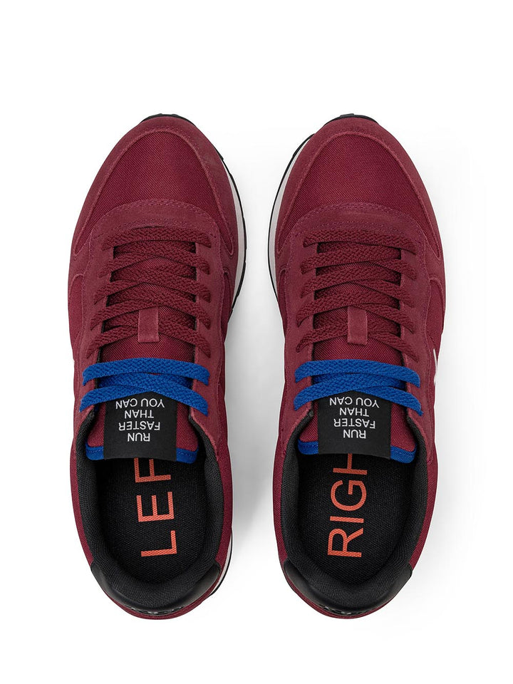TOM SOLID SUN68 Sneaker Uomo Z46101 Bordeaux