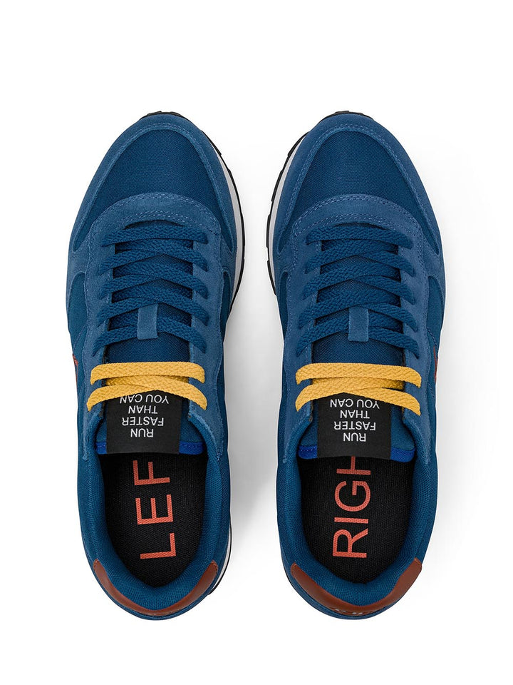 TOM SOLID SUN68 Sneaker Uomo Z46101 Bluette