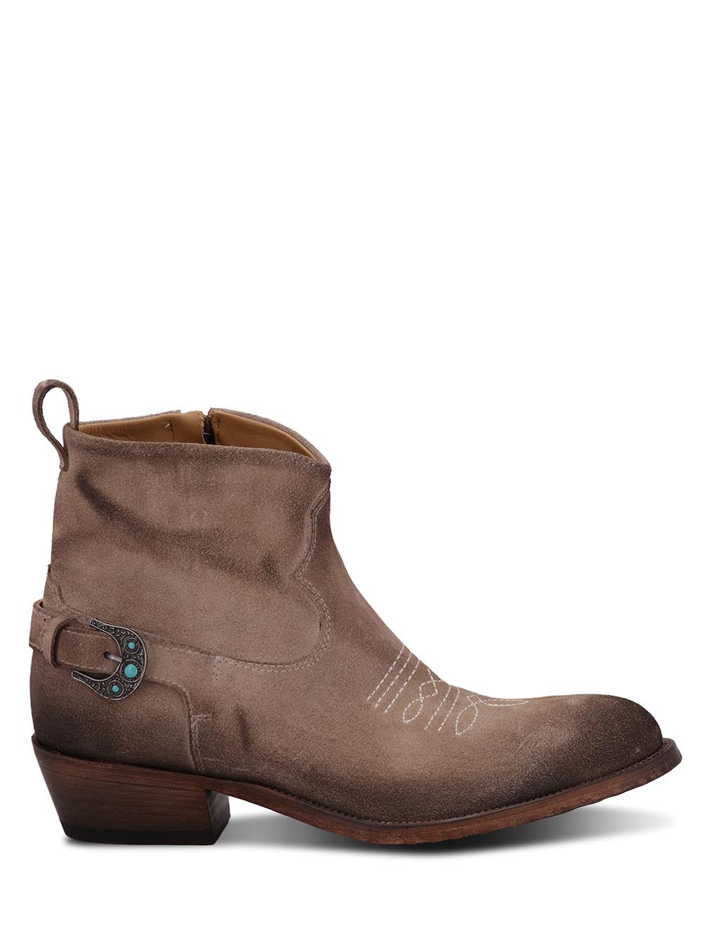 texano Taji Stivale Donna Austin Tortora