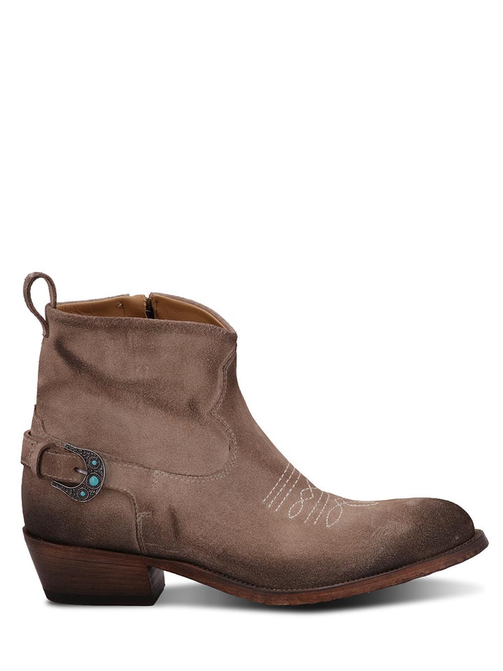 texano Taji Stivale Donna Austin Tortora