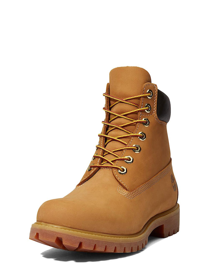 premium 6 in lace waterproof boot wheat Timberland Stivale Uomo Tb110061 Giallo