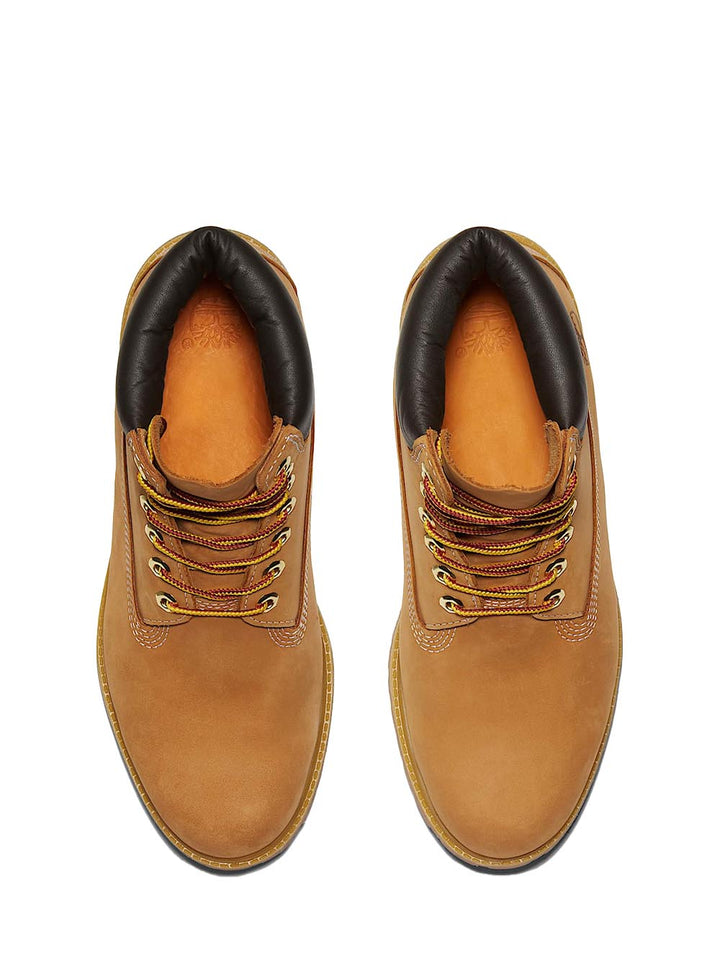 premium 6 in lace waterproof boot wheat Timberland Stivale Uomo Tb110061 Giallo