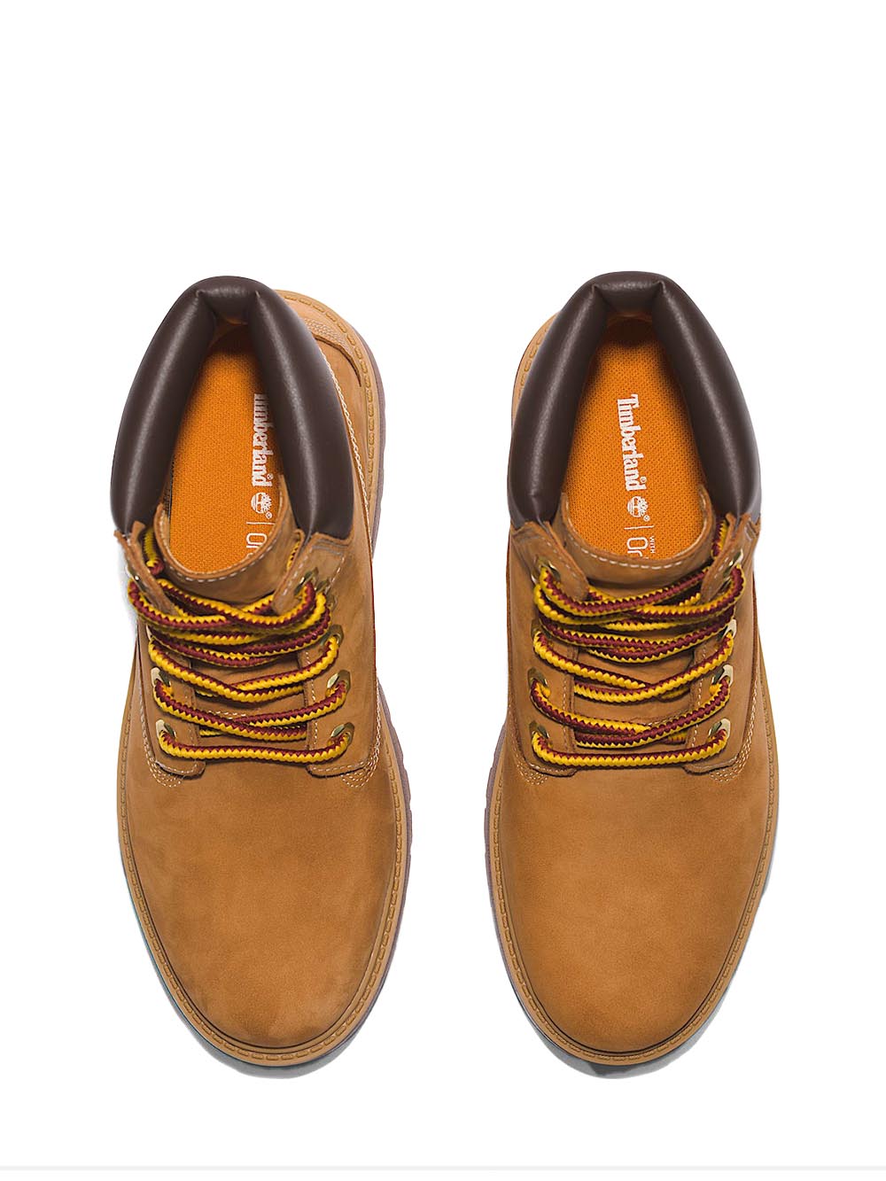 stone street 6 in lace waterproof boot wheat Timberland Stivale Donna Tb1a5rjd Giallo