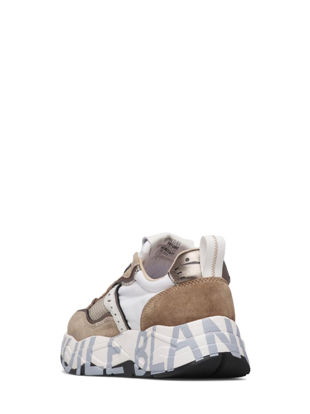 CLUB105 VOILE BLANCHE Sneaker Donna 2017475-23 Marrone/Bianco