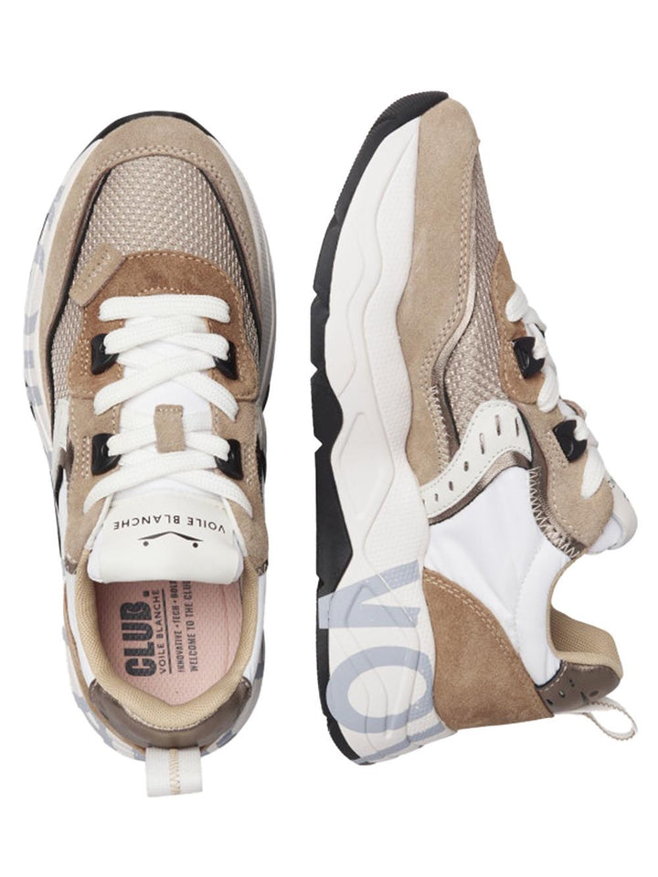 CLUB105 VOILE BLANCHE Sneaker Donna 2017475-23 Marrone/Bianco