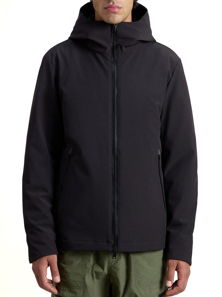 SOFT SHELL PACIFIC JACKET Woolrich Giubbino Uomo Cfwoou1047mbut3496 Nero