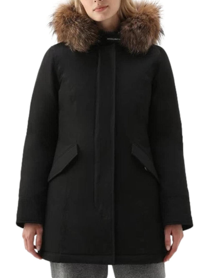 ARCTIC SLIM PARKA Woolrich Giubbino Donna Cfwwou0538fbut0001 Nero