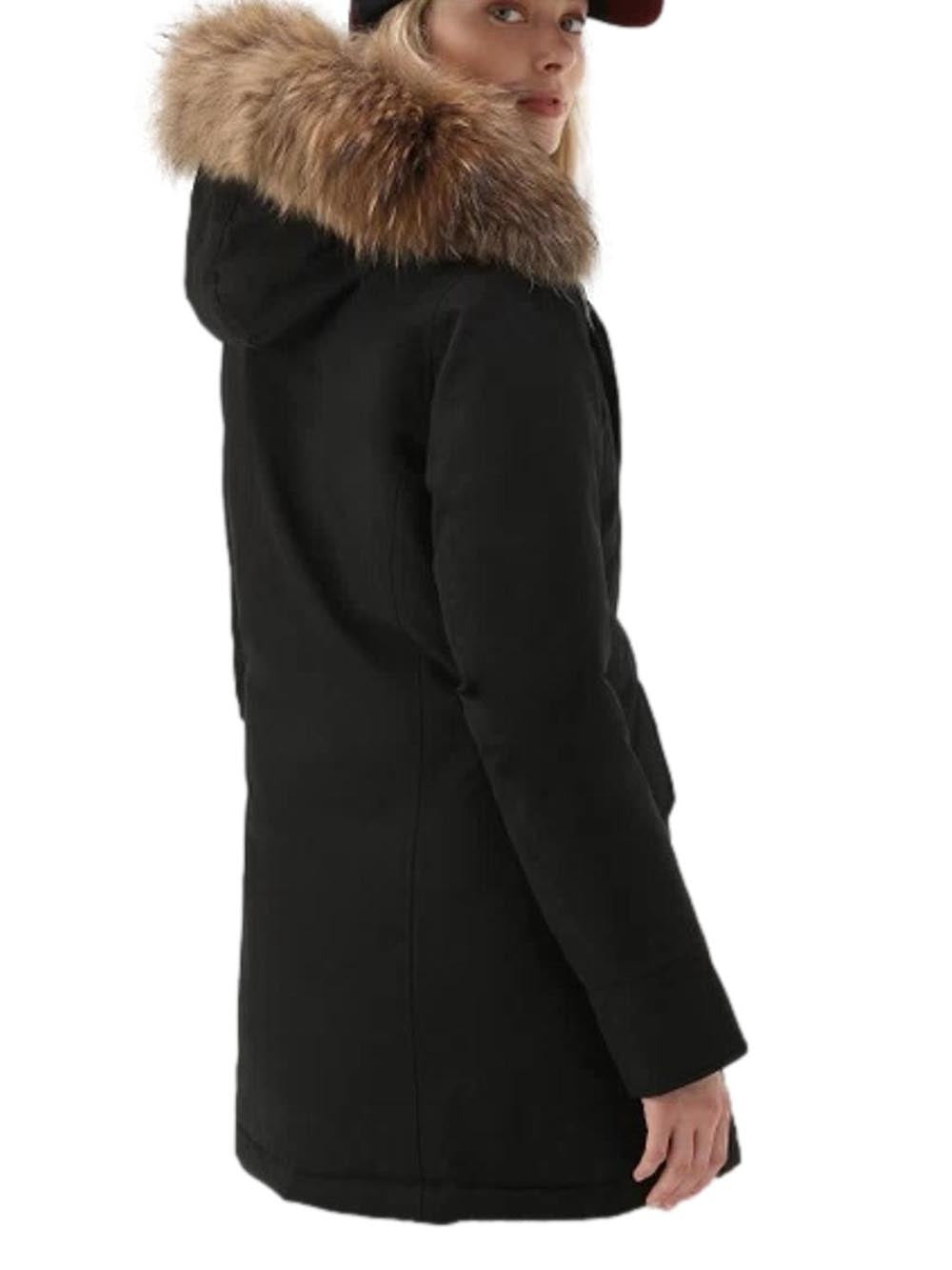 ARCTIC SLIM PARKA Woolrich Giubbino Donna Cfwwou0538fbut0001 Nero