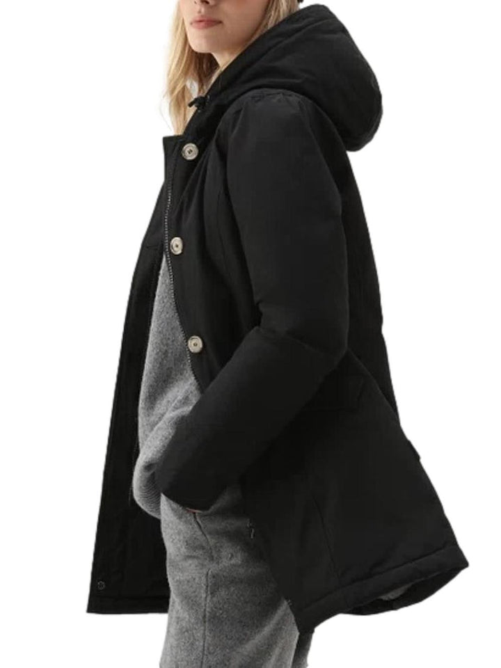 ARCTIC SLIM PARKA Woolrich Giubbino Donna Cfwwou0538fbut0001 Nero