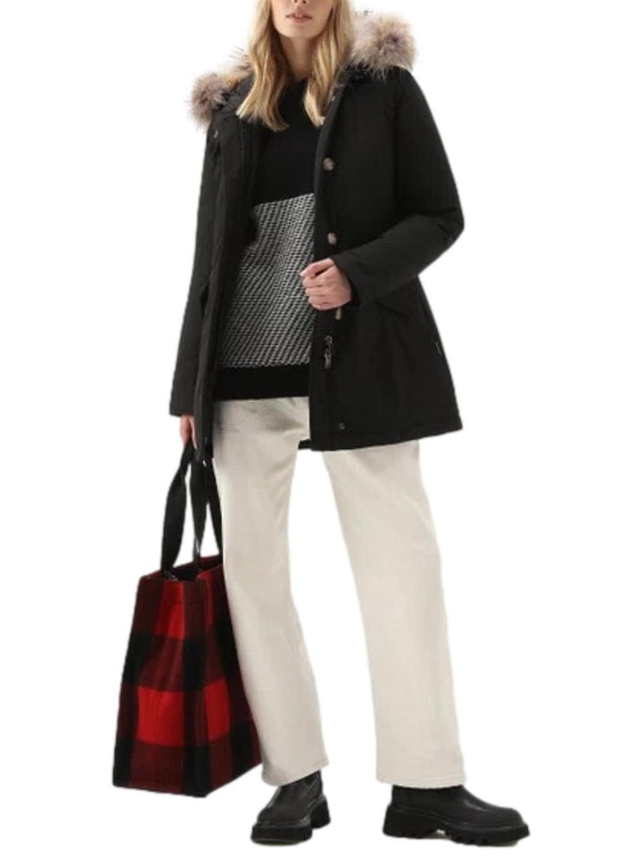 LUXURY ARCTIC PARKA Woolrich Giubbino Donna Cfwwou0652fbut3128 Nero