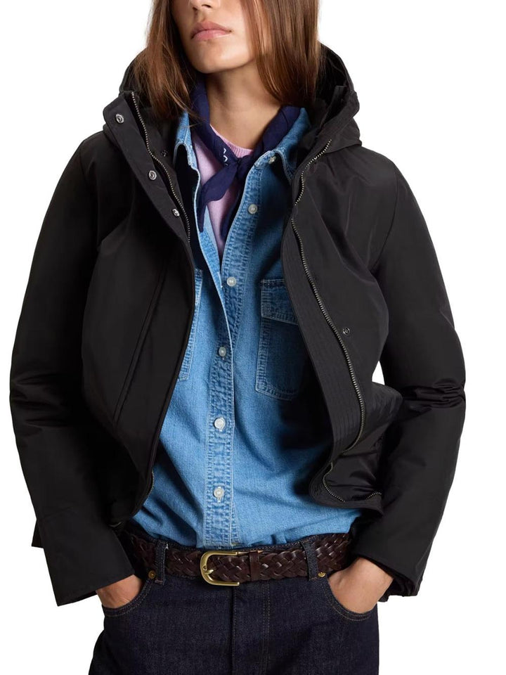 BOULDER FAUX FUR PARKA Woolrich Giubbino Donna Cfwwou2265frut0001 Nero