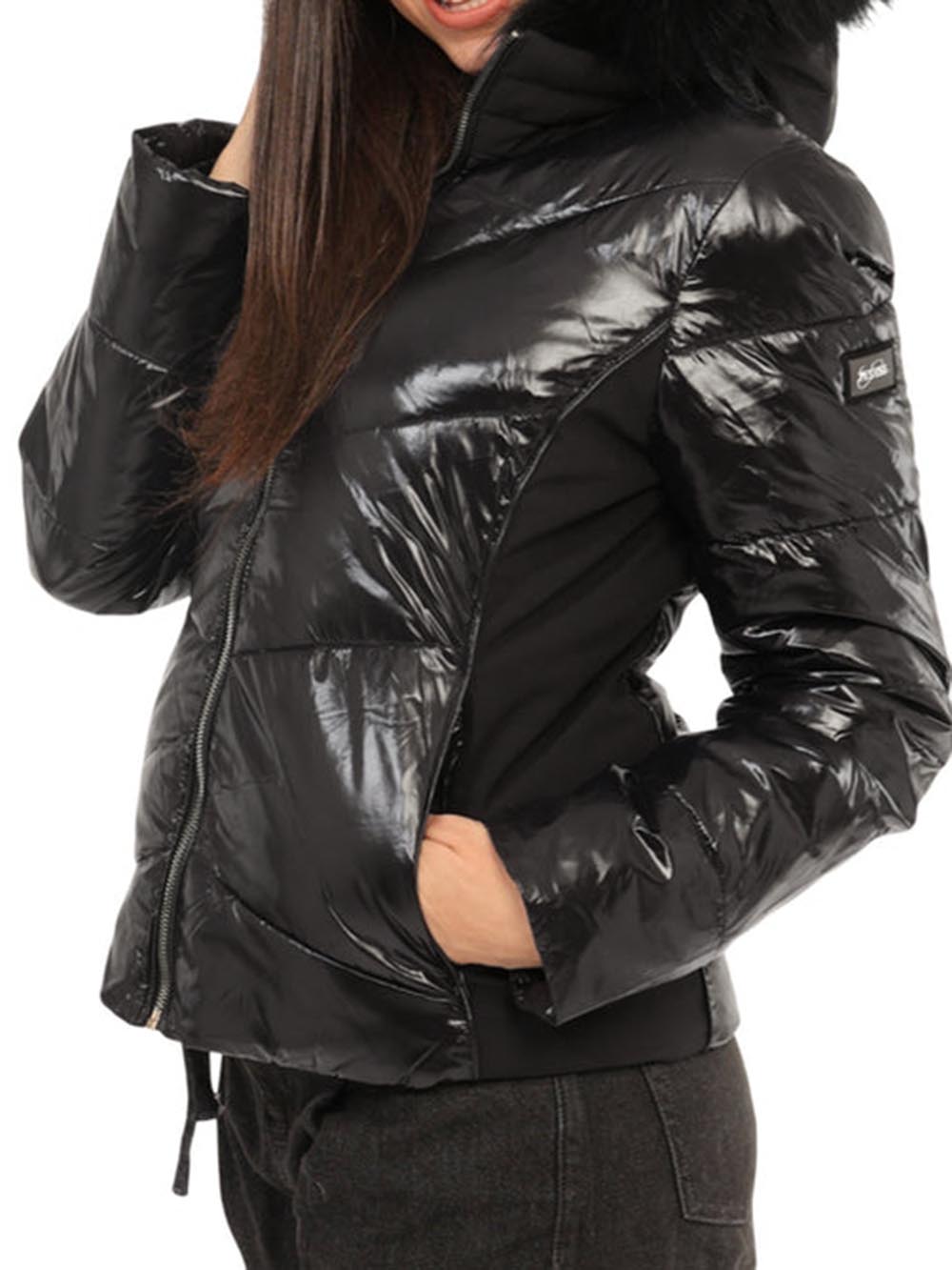 Yes Zee Giubbino Donna J016 Q300 Nero