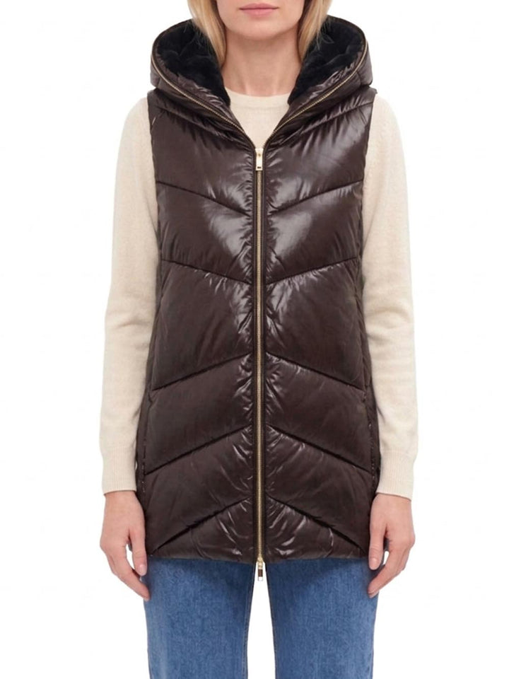 Yes Zee Smanicato Donna O103 Q300 Marrone