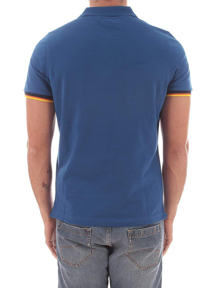 K-Way Polo Uomo Bluette