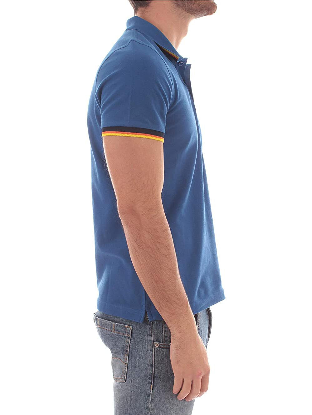 K-Way Polo Uomo Bluette