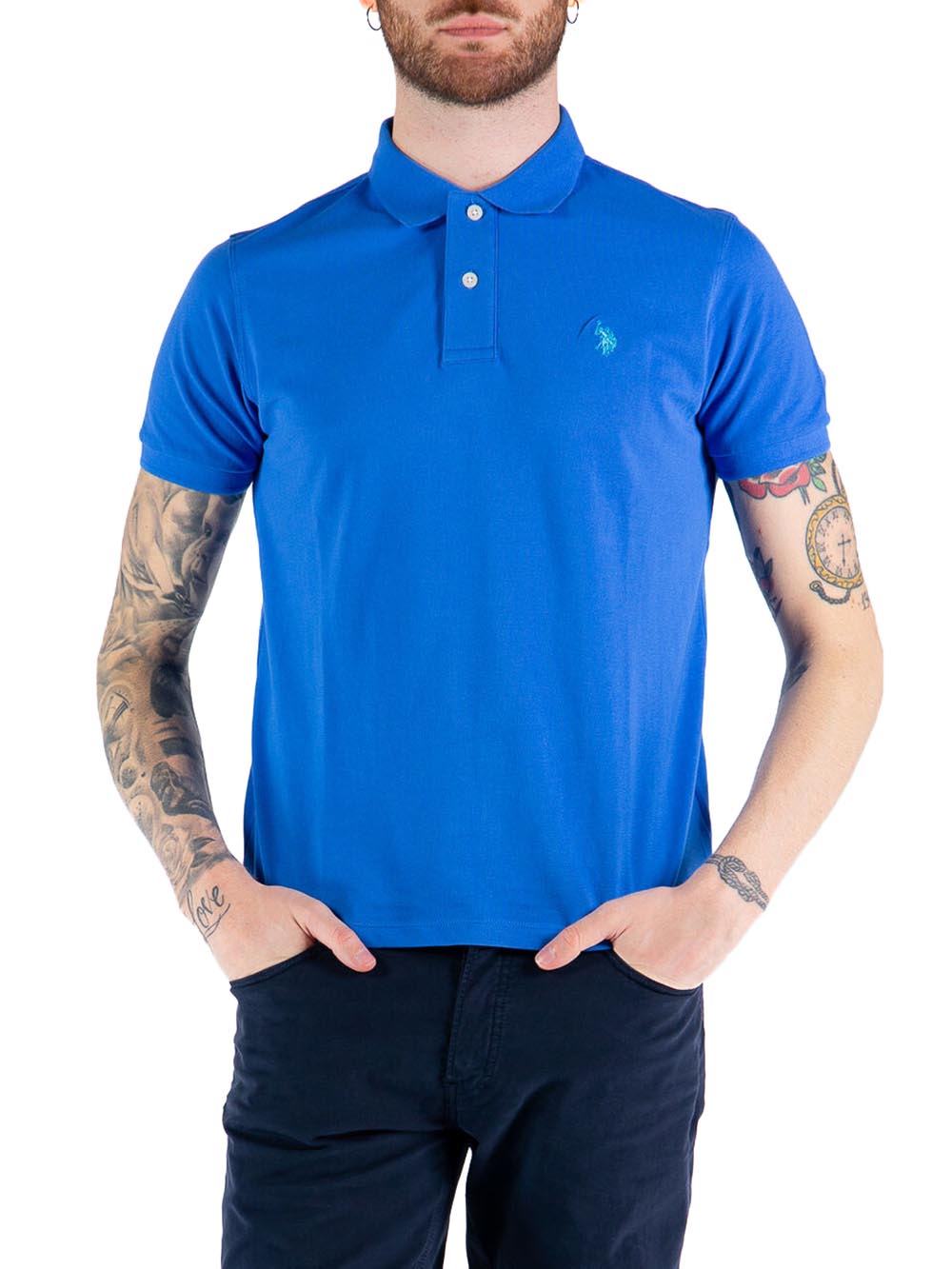 U.S. POLO ASSN. U.S. POLO ASSN. Polo Uomo Azzurro