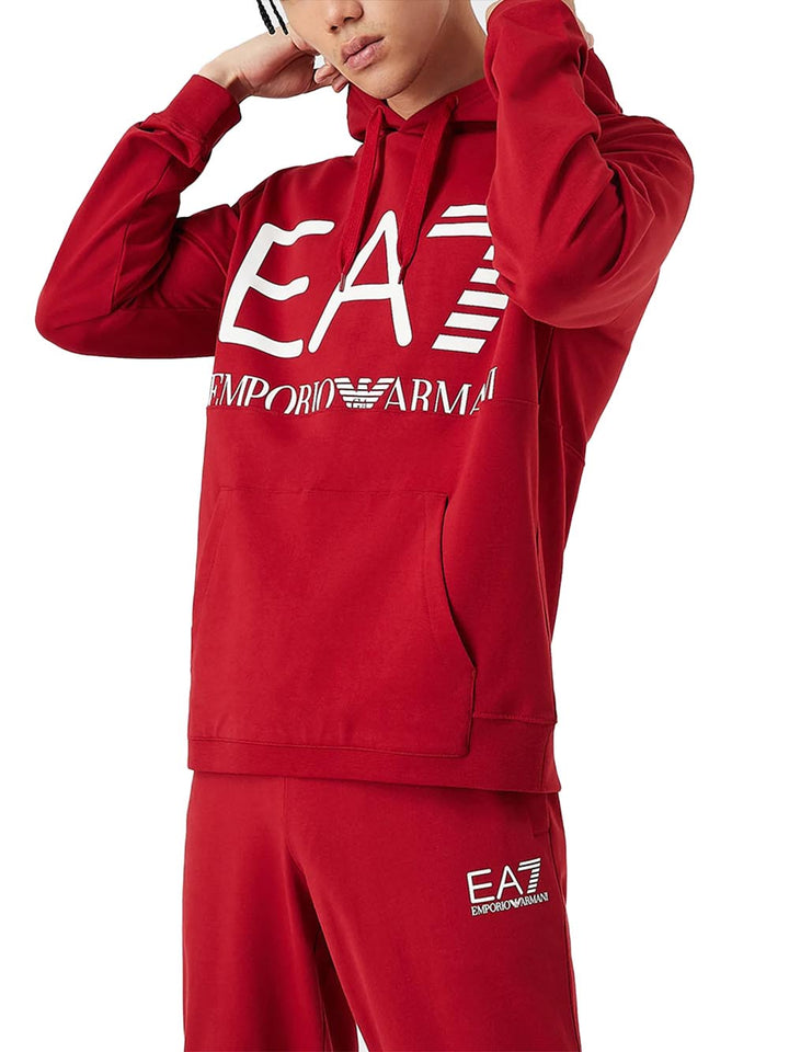 ARMANI EA7 ARMANI EA7 Felpa Uomo Rosso