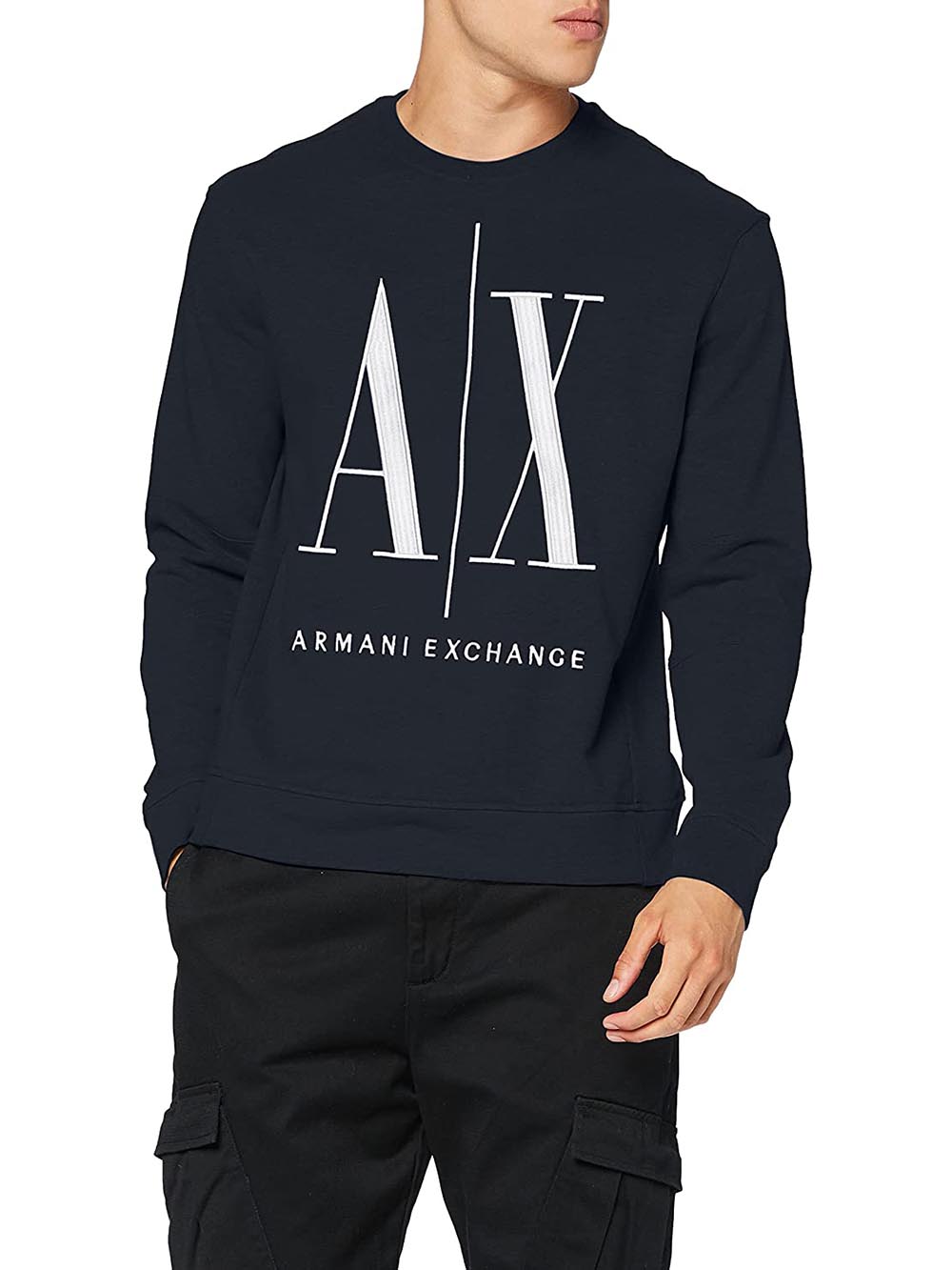 ARMANI EXCHANGE Felpa 8NZMPA ZJ1ZZ Blu