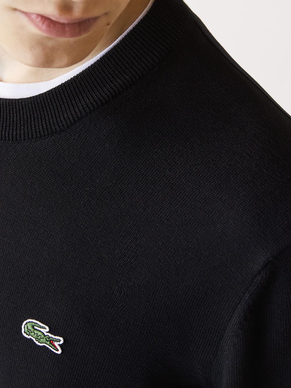 LACOSTE LACOSTE Maglia Uomo Nero