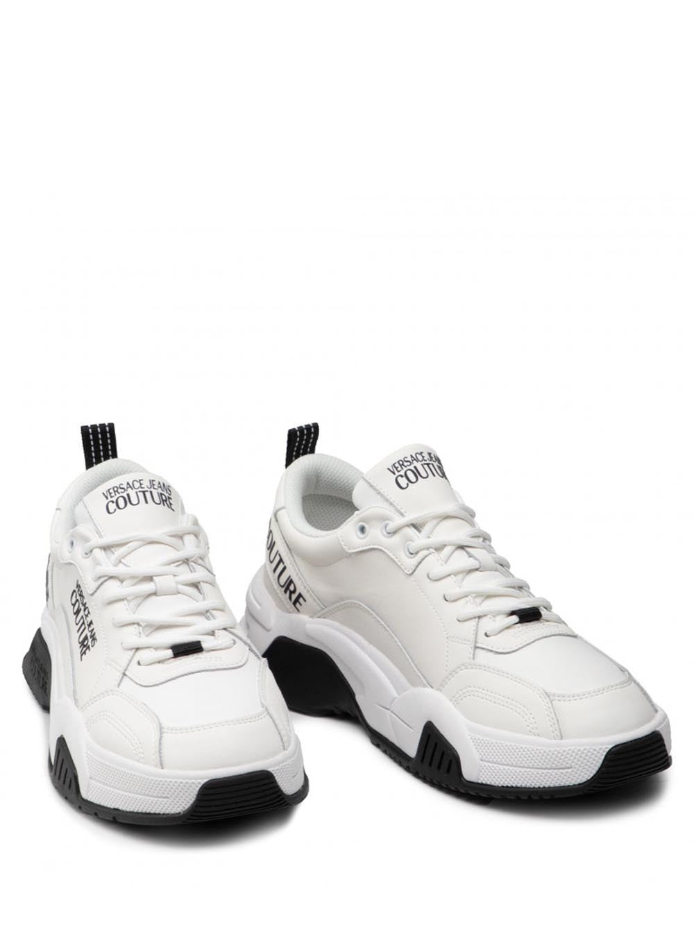 VERSACE JEANS COUTURE Sneakers 71YA3SF6 ZP022 Bianco