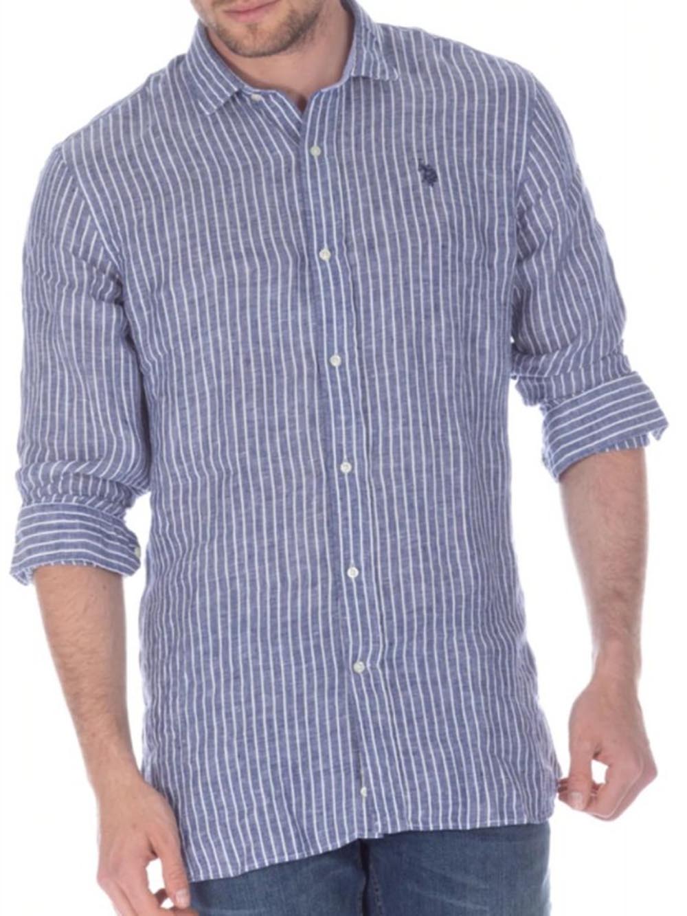 U.S. POLO ASSN. U.S. POLO ASSN. Camicia Uomo Blu/bianco