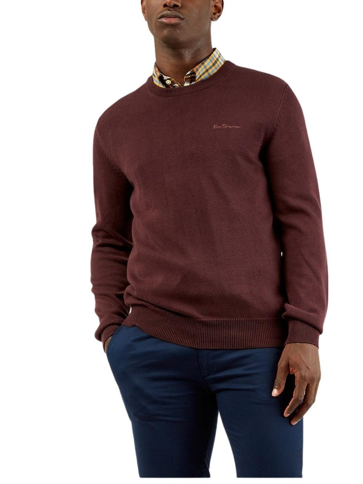 BEN SHERMAN BEN SHERMAN Maglia Uomo Burgundy