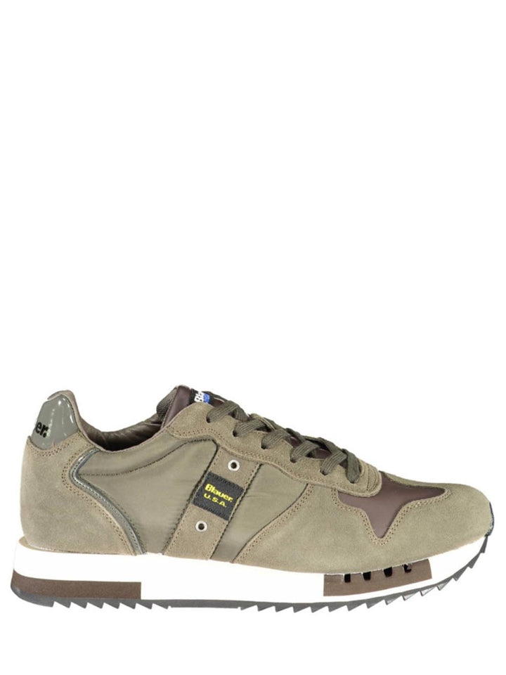 BLAUER BLAUER Sneakers Uomo Verde marrone