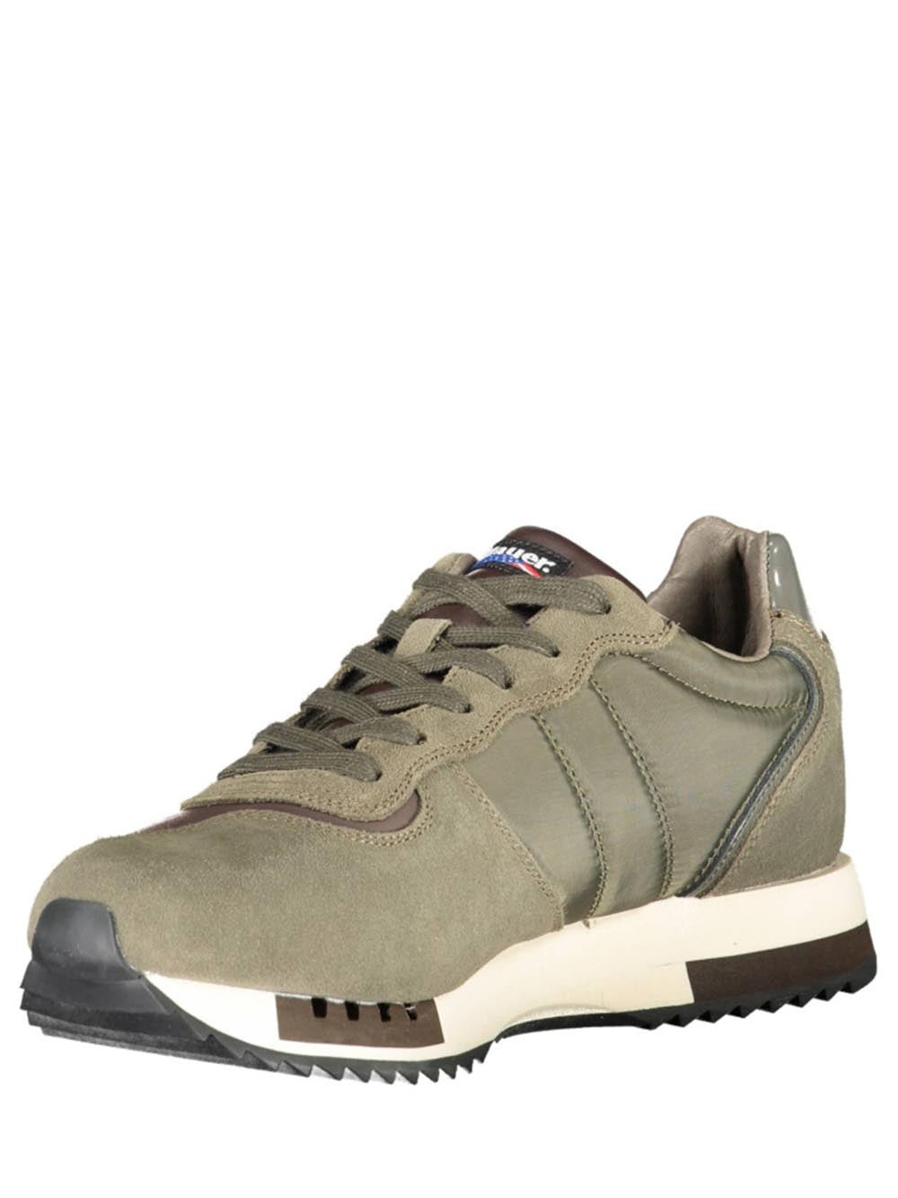 BLAUER BLAUER Sneakers Uomo Verde marrone