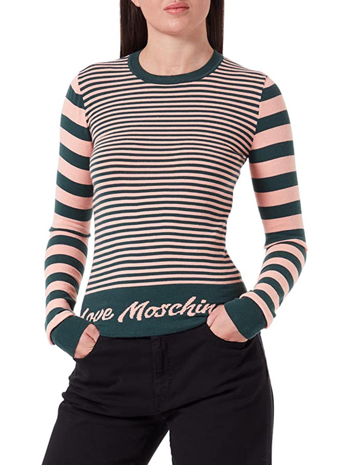 LOVE MOSCHINO LOVE MOSCHINO Maglia Donna Verde rosa