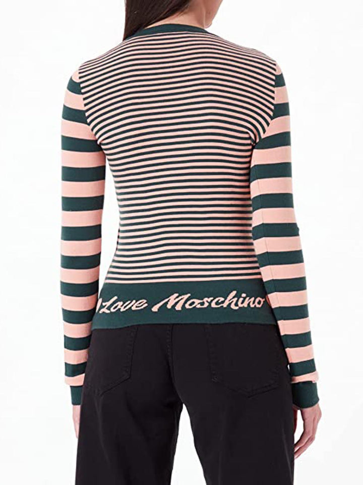 LOVE MOSCHINO LOVE MOSCHINO Maglia Donna Verde rosa