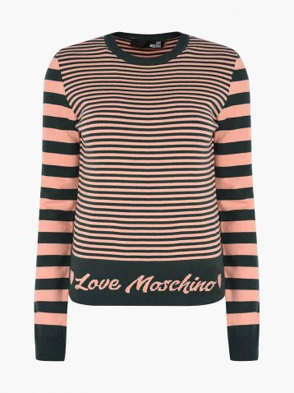 LOVE MOSCHINO LOVE MOSCHINO Maglia Donna Verde rosa