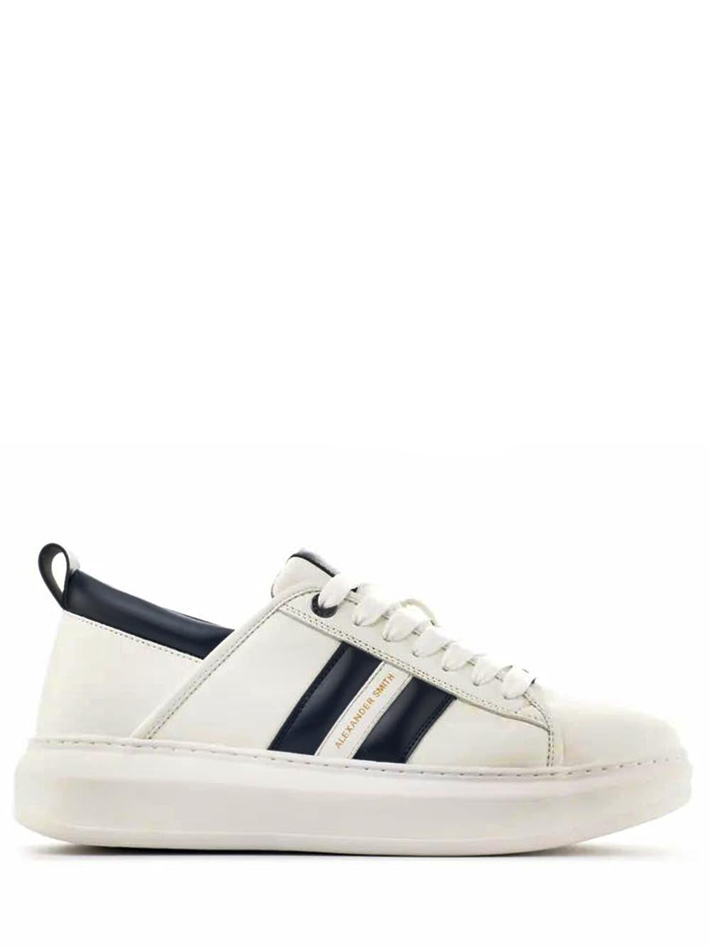 ALEXANDER SMITH ALEXANDER SMITH Sneakers Uomo Bianco blu