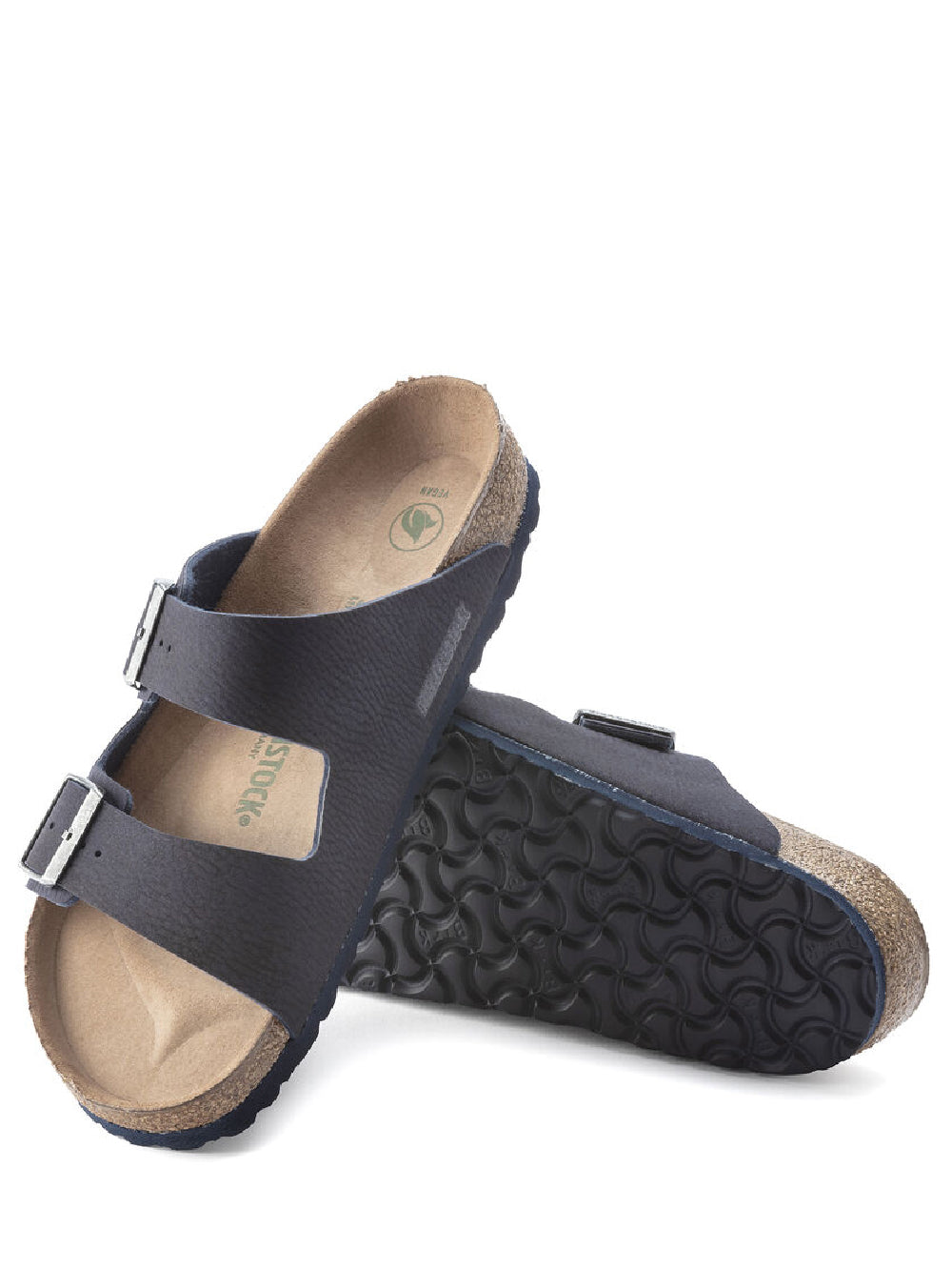 BIRKENSTOCK due cinturini con fibbie in metallo regolabili