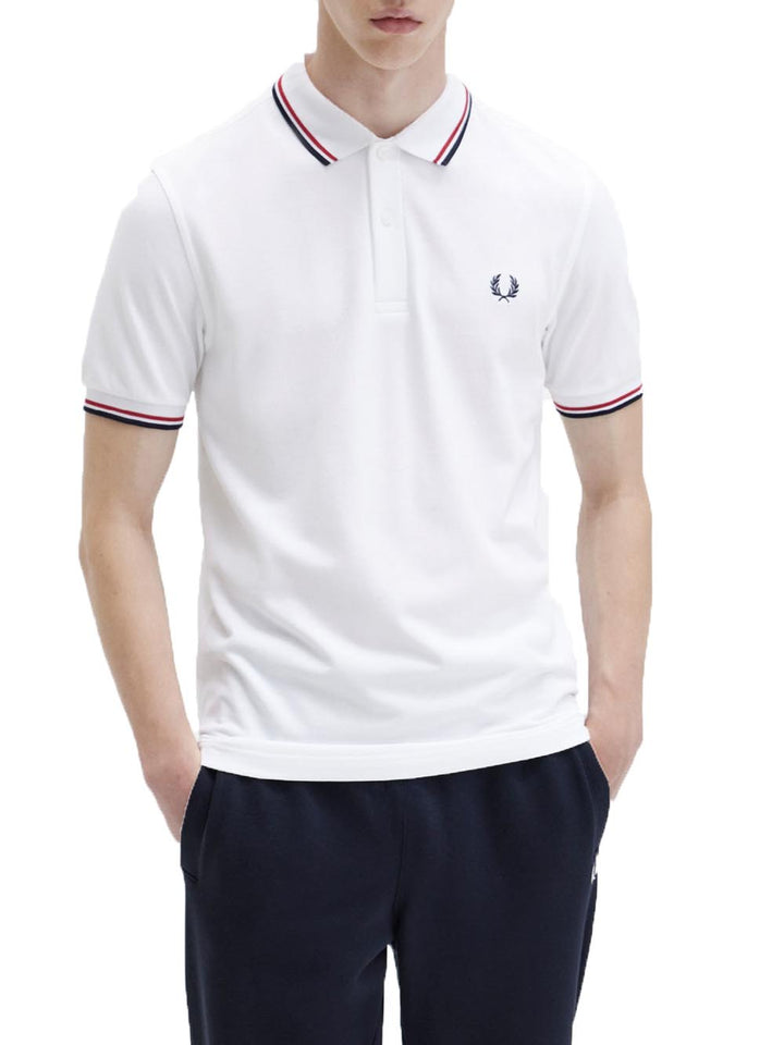 FRED PERRY Fred Perry Polo Uomo Bianco