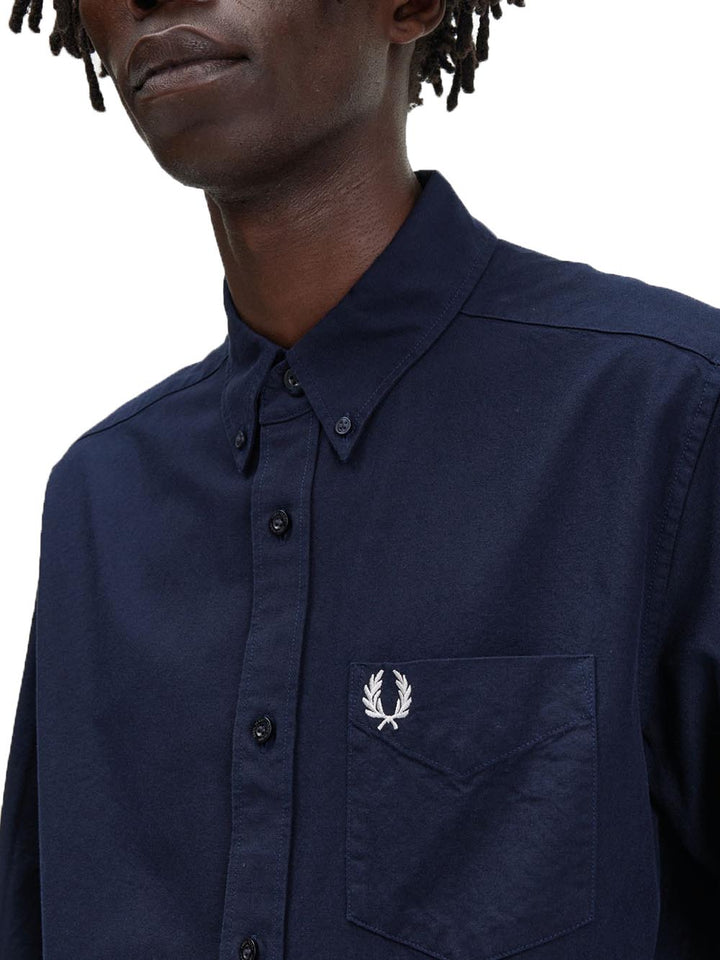 FRED PERRY Fred Perry Camicia Uomo Blu