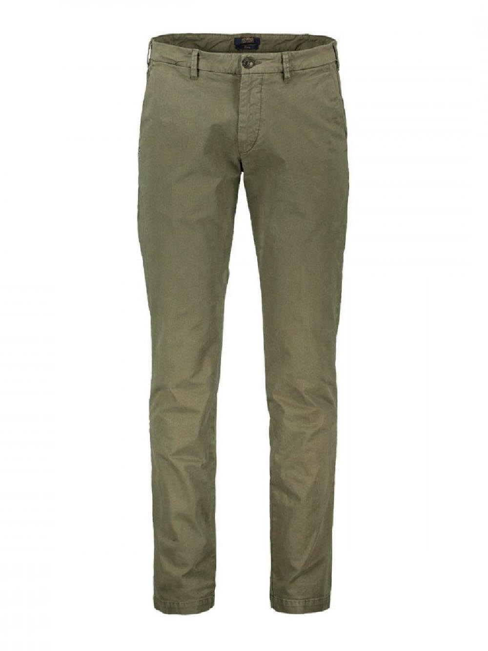 40Weft Pantalone Uomo Lenny-1471 Verde militare