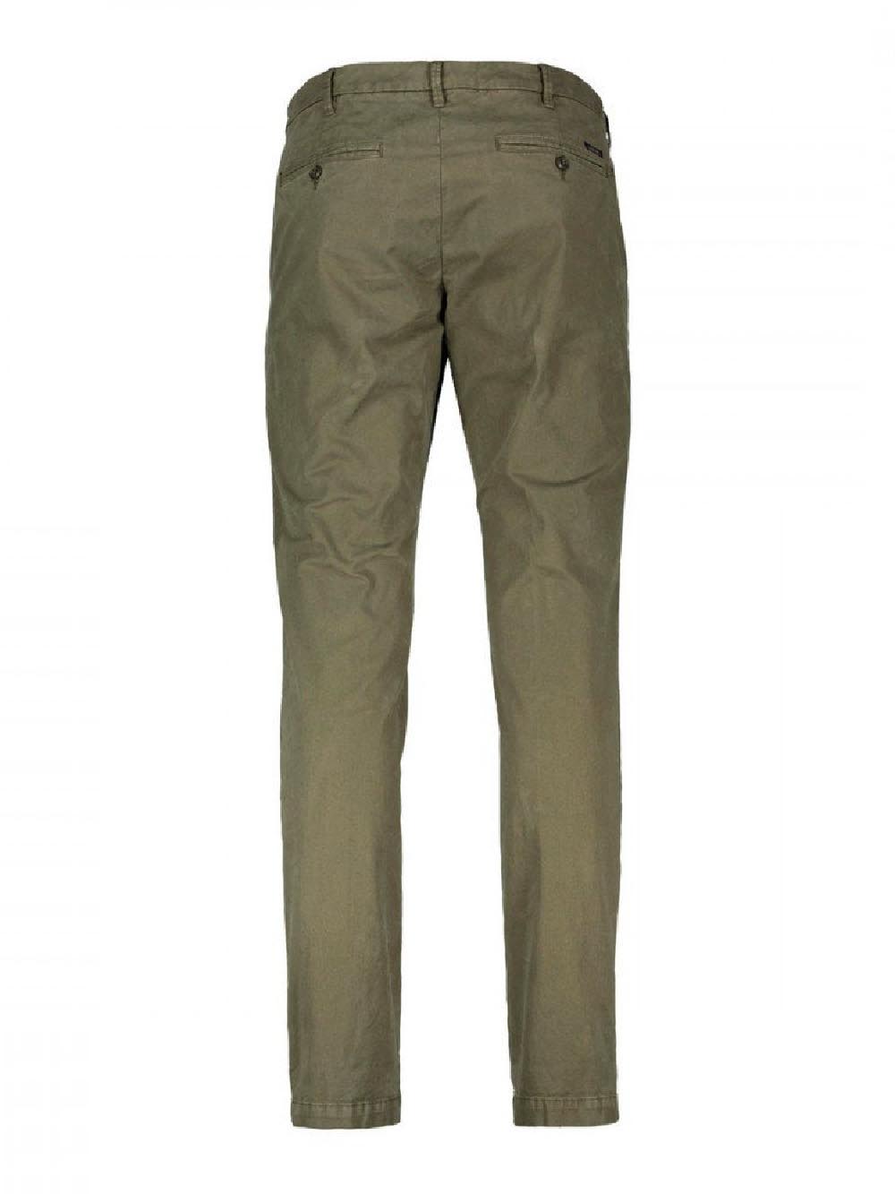 40Weft Pantalone Uomo Lenny-1471 Verde militare