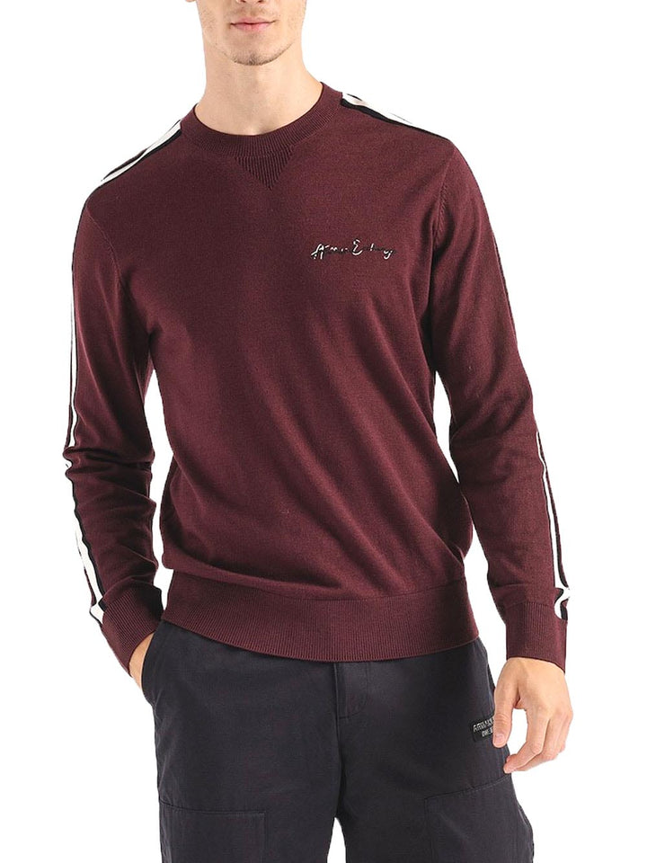 Armani Exchange Maglia Uomo Bordeaux