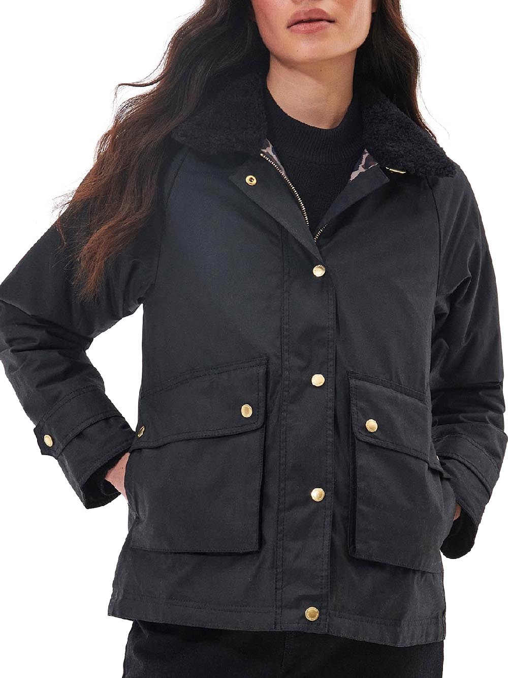 BARBOUR INTERNATIONAL BARBOUR INTERNATIONAL Giubbino Donna Nero