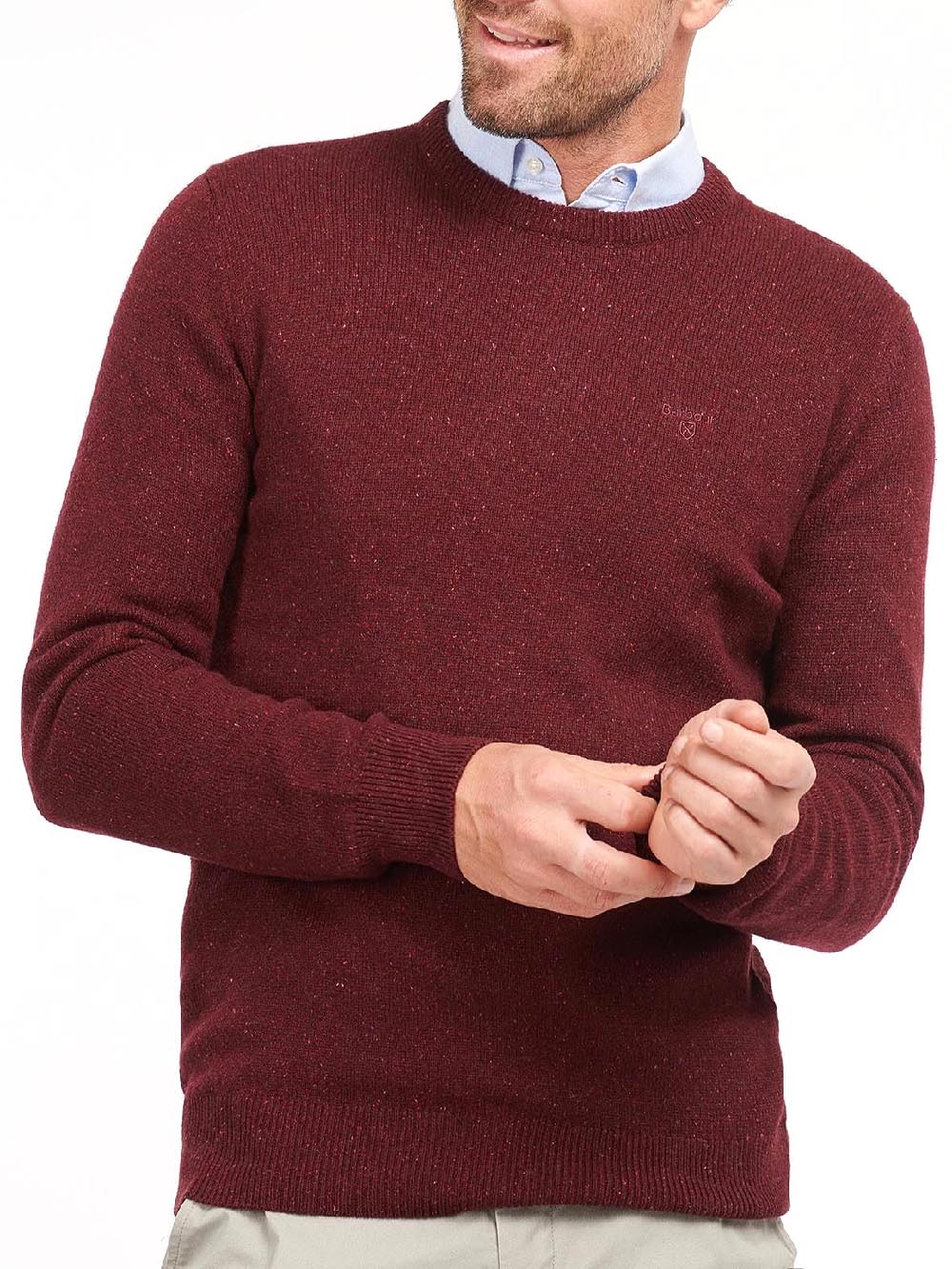 BARBOUR BARBOUR Maglia Uomo Bordeaux